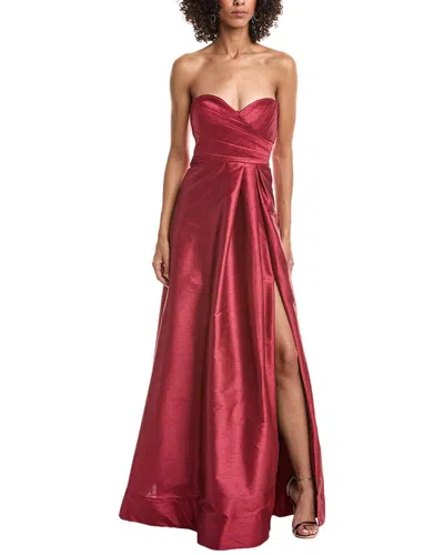 Likely Kayla Gown In Burgundy