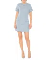 Likely Lenetta Embellished Tweed Minidress In Blue