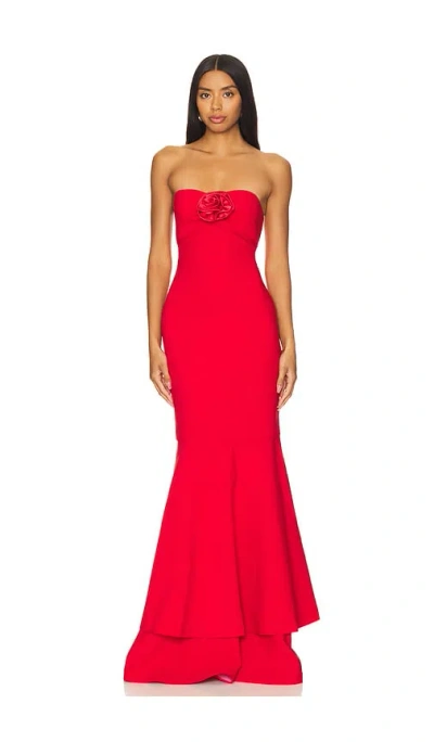 Likely Levi Gown In Scarlet