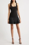 Likely Marika Drop Waist Minidress In Black