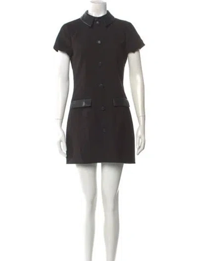 Pre-owned Likely Mini Dress In Black