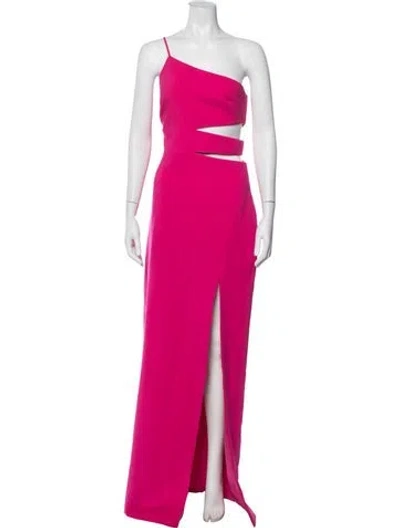 Pre-owned Likely One-shoulder Long Dress W/ Tags In Pink