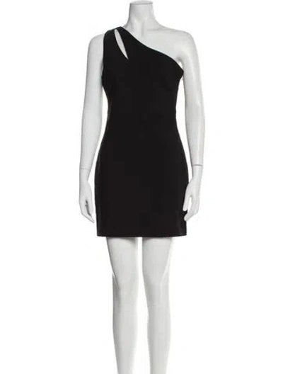 Pre-owned Likely One-shoulder Mini Dress W/ Tags In Gray