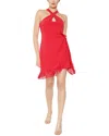 Likely Portrait Dress In Pink