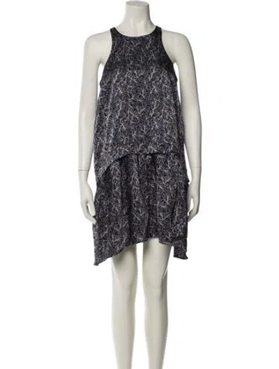 Pre-owned Likely Printed Mini Dress In Multi