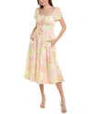 Likely Rena Midi Dress In Beige