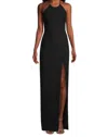 LIKELY RICHIE BRAIDED BACK GOWN IN BLACK