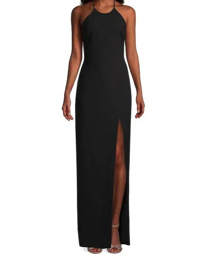 Likely Richie Braided Back Gown In Black