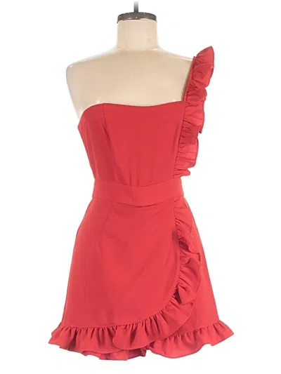 Pre-owned Likely Romper In Red