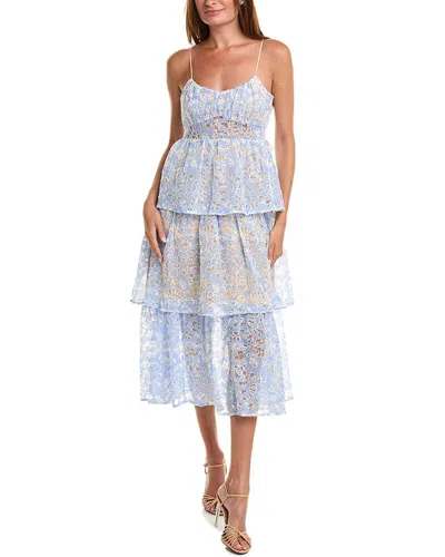 Likely Santos Midi Dress In Blue