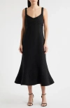 Likely Shoshana Metallic Tweed Cocktail Dress In Black