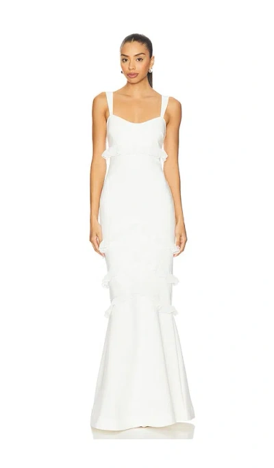 Likely Solana Gown In White