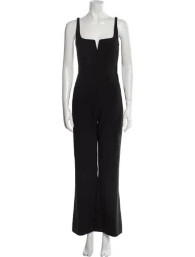 Pre-owned Likely Square Neckline Jumpsuit In Black