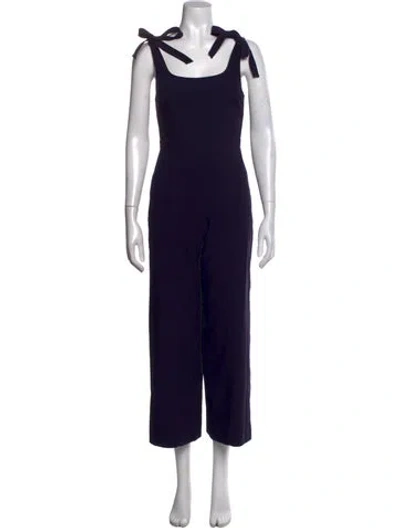 Pre-owned Likely Square Neckline Jumpsuit In Purple