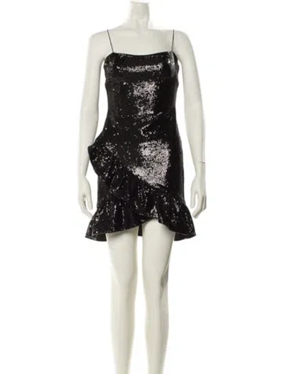 Pre-owned Likely Square Neckline Mini Dress