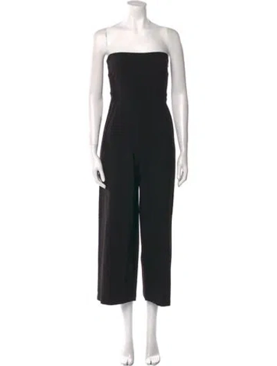 Pre-owned Likely Strapless Jumpsuit In Black