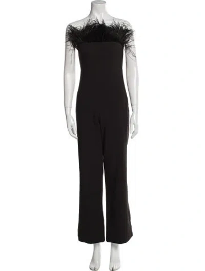 Pre-owned Likely Strapless Jumpsuit In Black