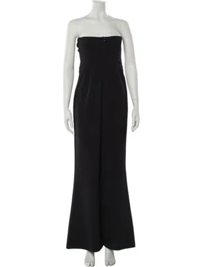 Pre-owned Likely Strapless Jumpsuit In Black