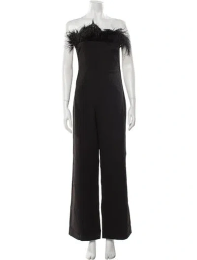 Pre-owned Likely Strapless Jumpsuit In Black