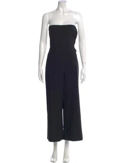 Pre-owned Likely Strapless Jumpsuit In Black