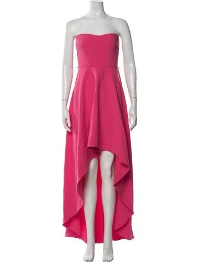 Pre-owned Likely Strapless Long Dress W/ Tags In Pink