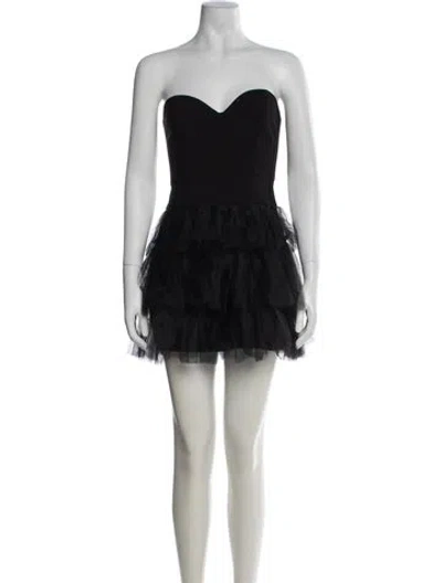 Pre-owned Likely Strapless Mini Dress W/ Tags In Black