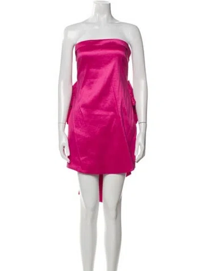 Pre-owned Likely Strapless Mini Dress W/ Tags In Pink