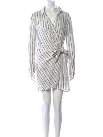 Pre-owned Likely Striped Mini Dress In Multi