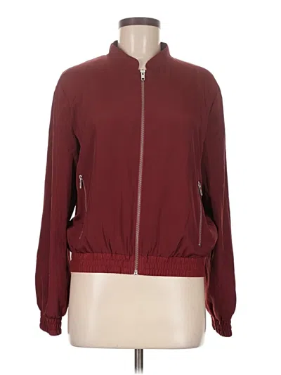 Pre-owned Likely Track Jacket In Burgundy