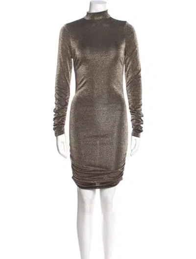 Pre-owned Likely Turtleneck Mini Dress
