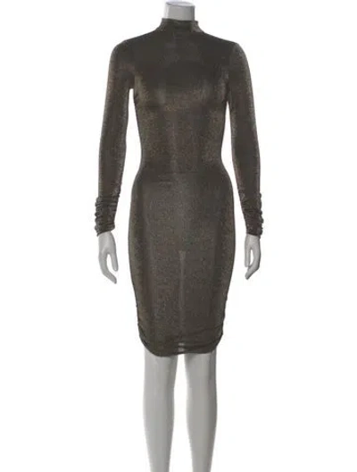 Pre-owned Likely Turtleneck Mini Dress