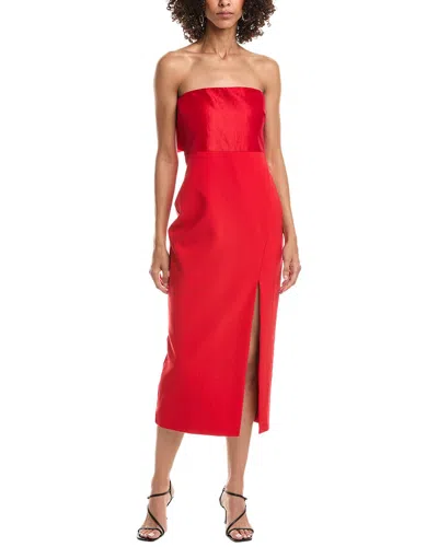 Likely Valerie Midi Dress In Red