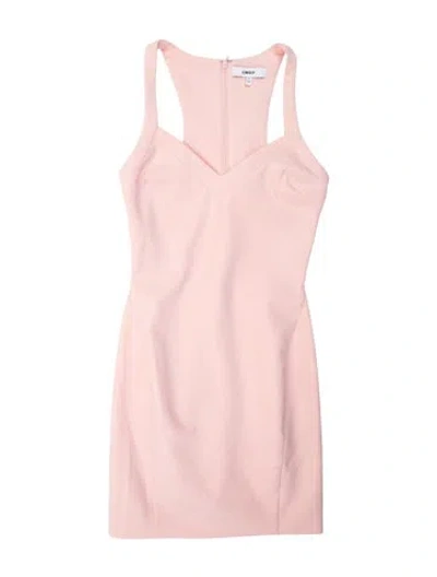 Pre-owned Likely V-neck Knee-length Dress In Pink