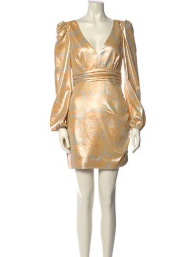 Pre-owned Likely V-neck Mini Dress