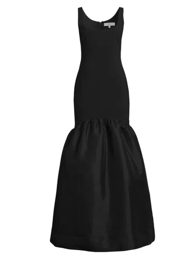 Likely Women's Bowie Jersey Drop-waist Gown In Black