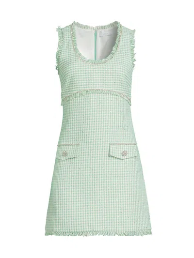 Likely Women's Camden Gingham Tweed Minidress In Multi