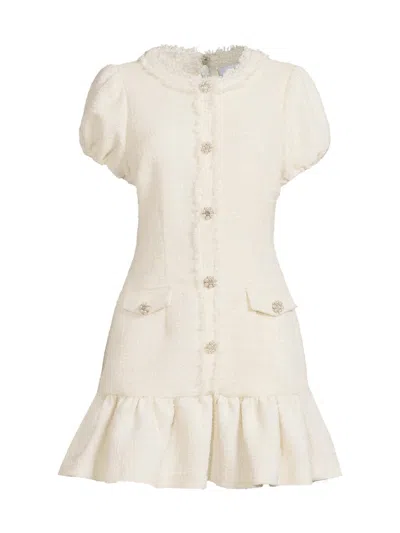 Likely Women's Drop 11 Seraphine Tweed Minidress In White