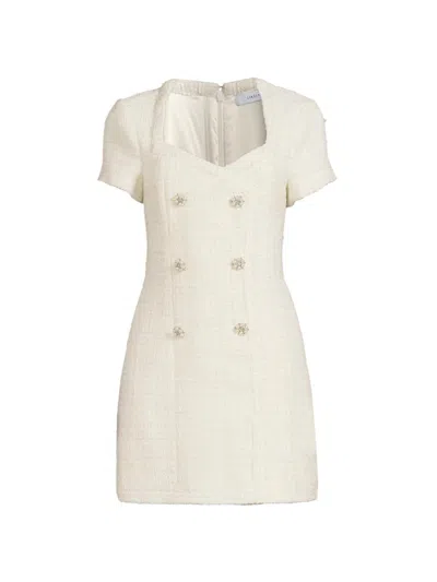 Likely Women's Gia Bouclé Minidress In White