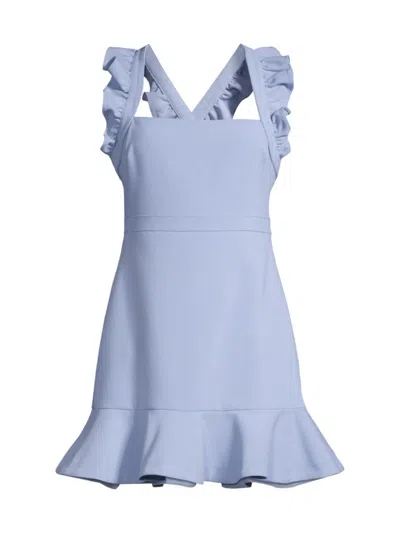 LIKELY WOMEN'S HARA RUFFLE-STRAP MINIDRESS