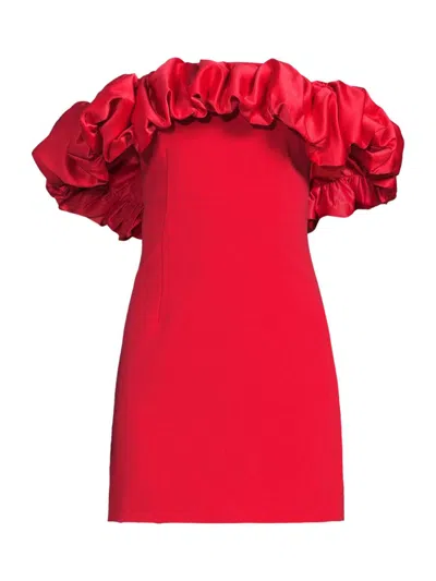 Likely Ina Mini Dress In Red
