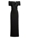 LIKELY WOMEN'S ISABELA TAFFETA PUFF-SLEEVE GOWN
