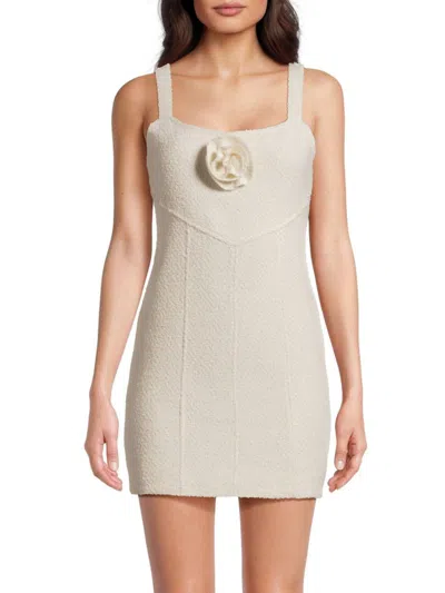 Likely Women's Maeve Rosette Minidress In Neutral