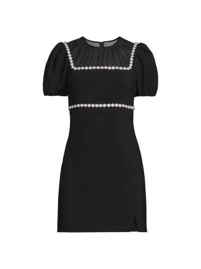 Likely Women's Phoebe Short-sleeve Minidress In Black