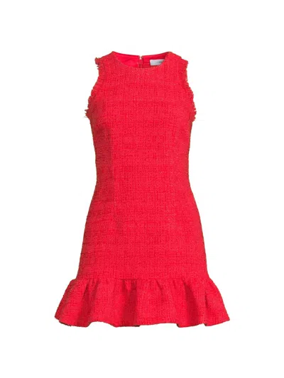 Likely Women's Remi Bouclé Minidress In Red