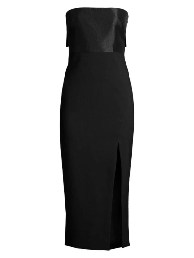 Likely Women's Valerie Bow-back Midi-dress In Black