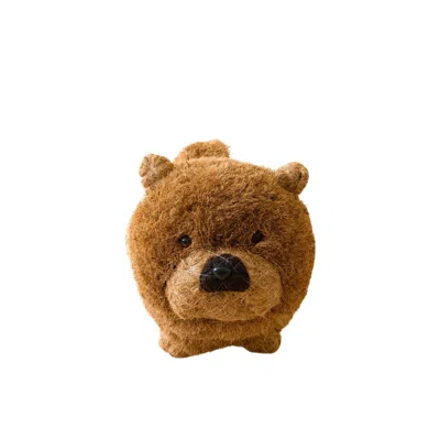 Likha Brown Chow Chow Planter - Dog Plant Pot