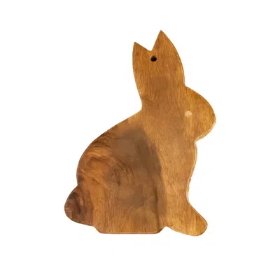 Likha Brown Rabbit Acacia Cheese Board