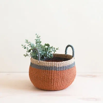 Likha Bulge Basket In Orange