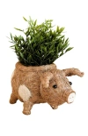 Likha Farm Animal Coco Coir Planters In Brown