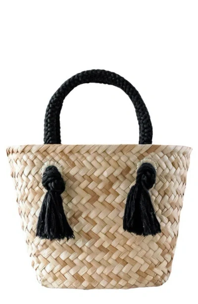 Likha Mini Seagrass Tote In Pink